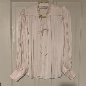 REISS Cream Women's Top